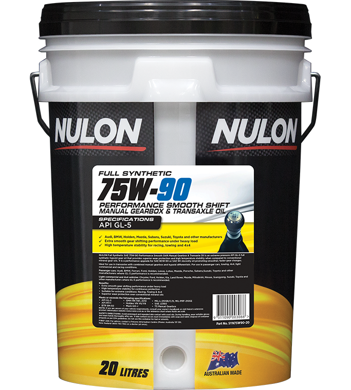 Full Synthetic 75W-90 Performance Manual, Transaxle Oil (SYN75W90)